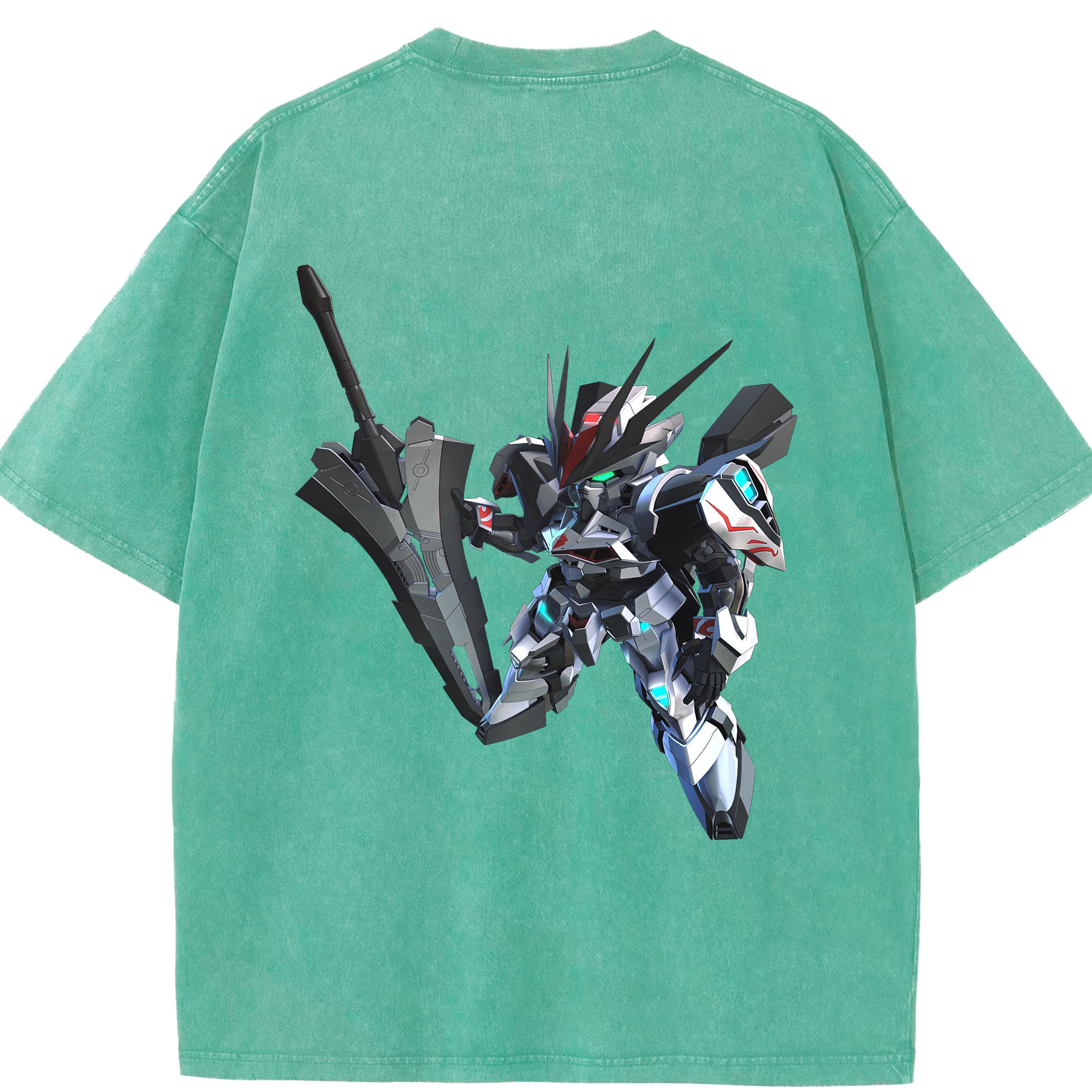 （画像用） 機動戦士ガンダム Mobile Suit Gundam 綿100% ヴィンテージ風 半袖Tシャツ（背面プリント）